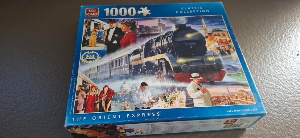 King puzzel 1000st 5€, Ophalen of Verzenden