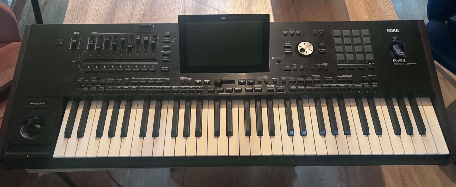 Korg Pa5x, Muziek en Instrumenten, Keyboards, Ophalen, Zo goed als nieuw, 61 toetsen, Korg