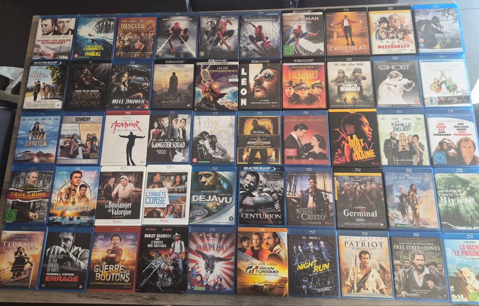 Lot de 234 blu-ray, Ophalen
