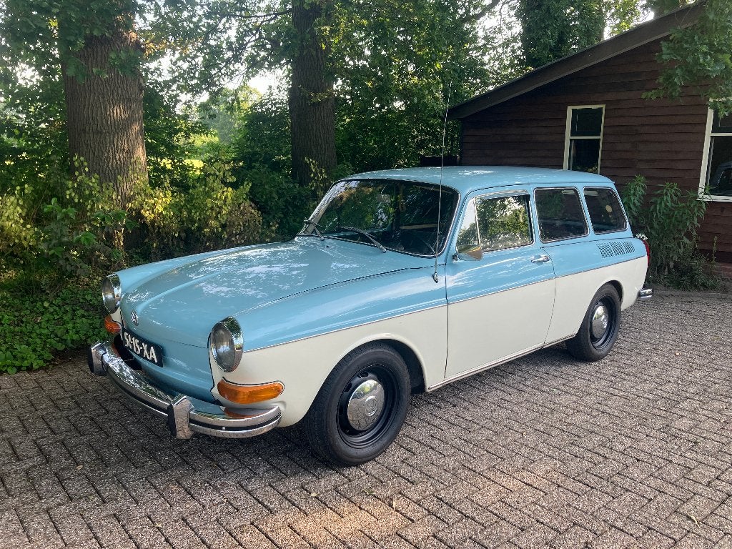 VW Type 3 1600 Variant 6-1973 origineel Nederlandse auto, Auto's, Achterwielaandrijving, Zwart, Bedrijf, 2 deurs