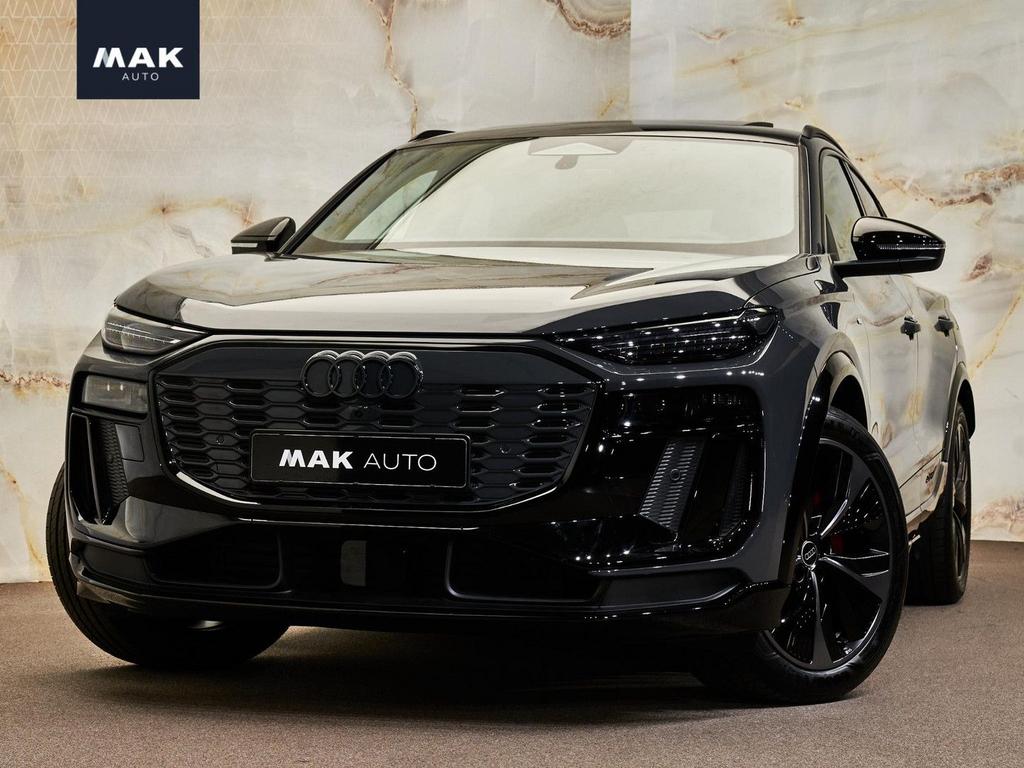 Audi Q6 e-tron Sportback S Edition Performance, pano, tr.haa, Auto's, Automaat, Parkeersensor, SUV of Terreinwagen, Zilver of Grijs