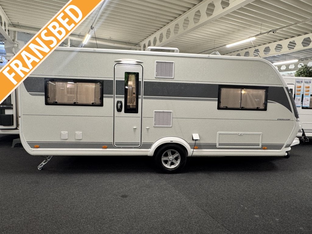 Hobby Excellent 560 CFE, Caravanes & Camping, Jusqu'à 4, Lit dans la longueur, Poêle, Hobby