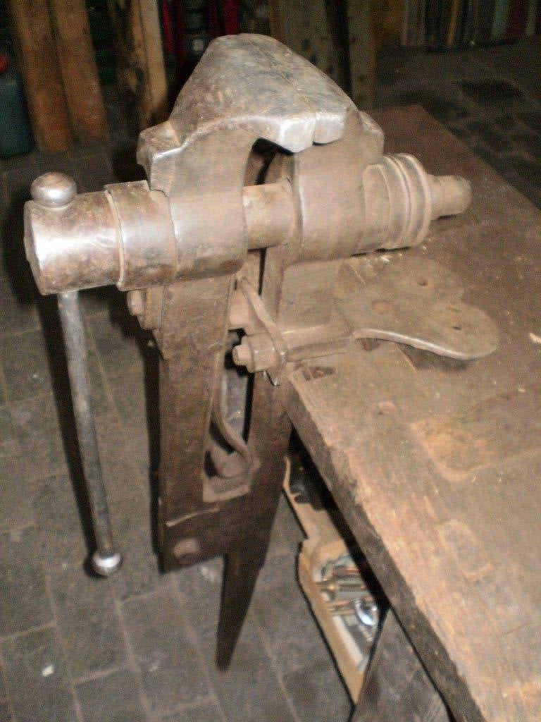 étaux à pied, Bricolage & Construction, Enlèvement, Utilisé, Étau