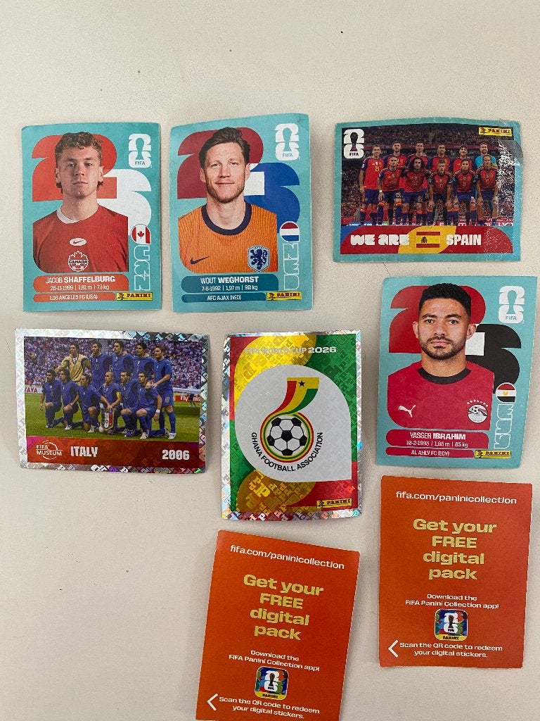 Panini stickers ruilen, Ophalen, Nieuw, Sport