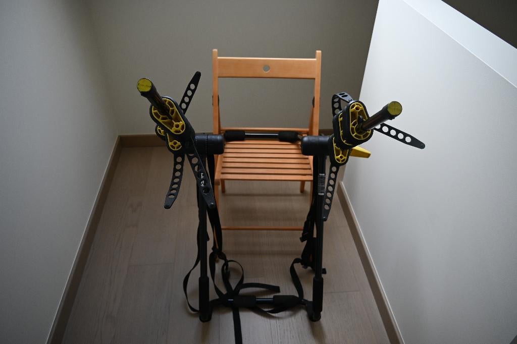 Fietsendrager, Brede banden, Zo goed als nieuw, 2 fietsen, Achterklepdrager