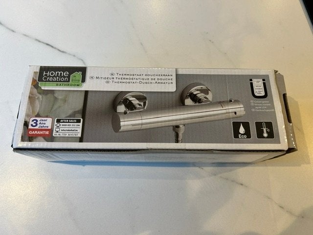 Thermostaat douchekraan, Doe-het-zelf en Bouw, Sanitair, Ophalen, Nieuw, Chroom, Kraan