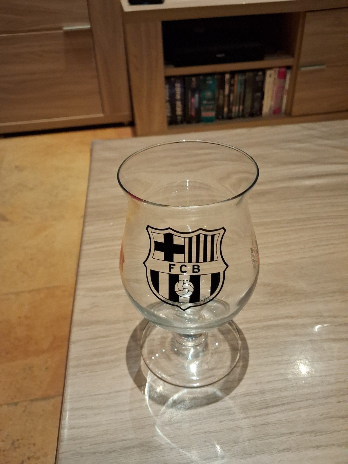 duvel glas F C B, Verzamelen, Ophalen of Verzenden, Nieuw, Glas of Glazen, Duvel
