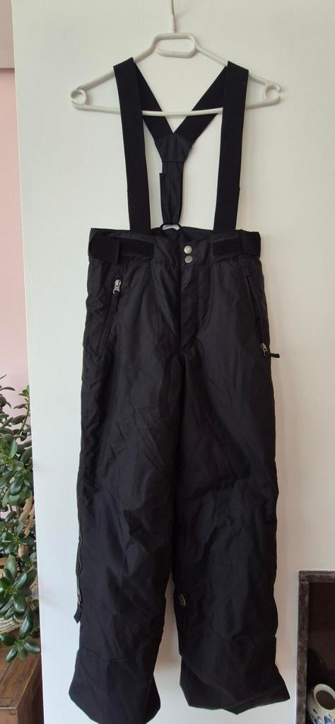 Skibroek M8-10 jaar zwart
