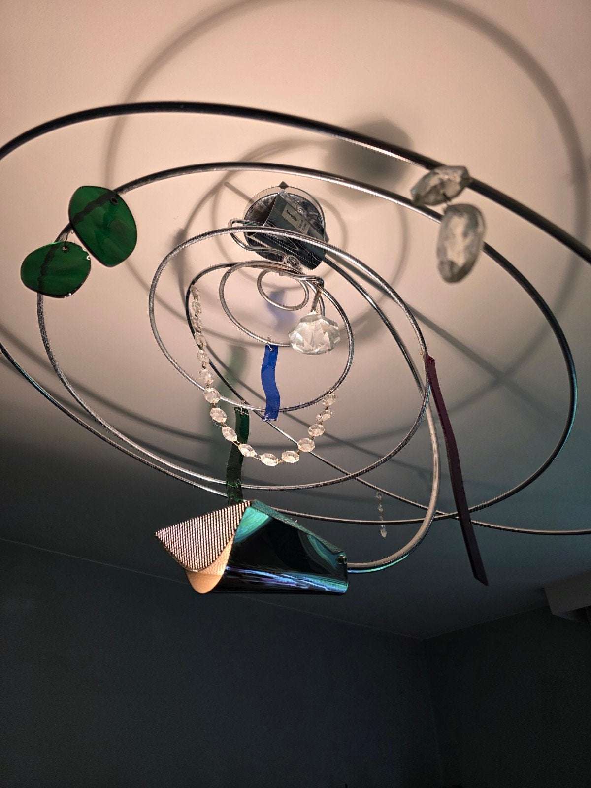 Plafonnier design Artemide-Années 90, Maison & Meubles, Lampes | Plafonniers, Plafonnier, Bleu, Artemide, Design, Enlèvement