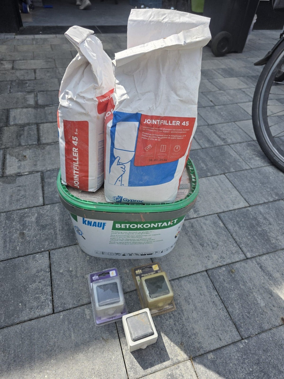 gratis op te halen bouwmaterialen knauf, Doe-het-zelf en Bouw, Verf, Beits en Lak, Ophalen