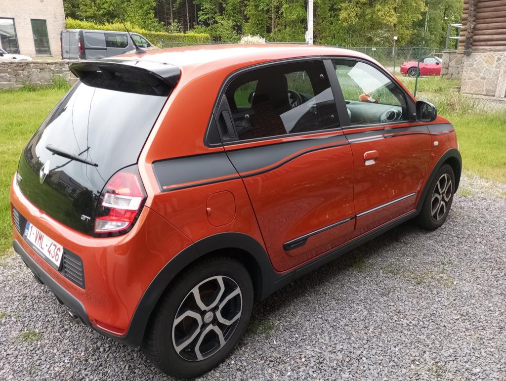 Renault Twingo GT 110, Auto's, 4 zetels, Navigatiesysteem, Zwart, Overige kleuren