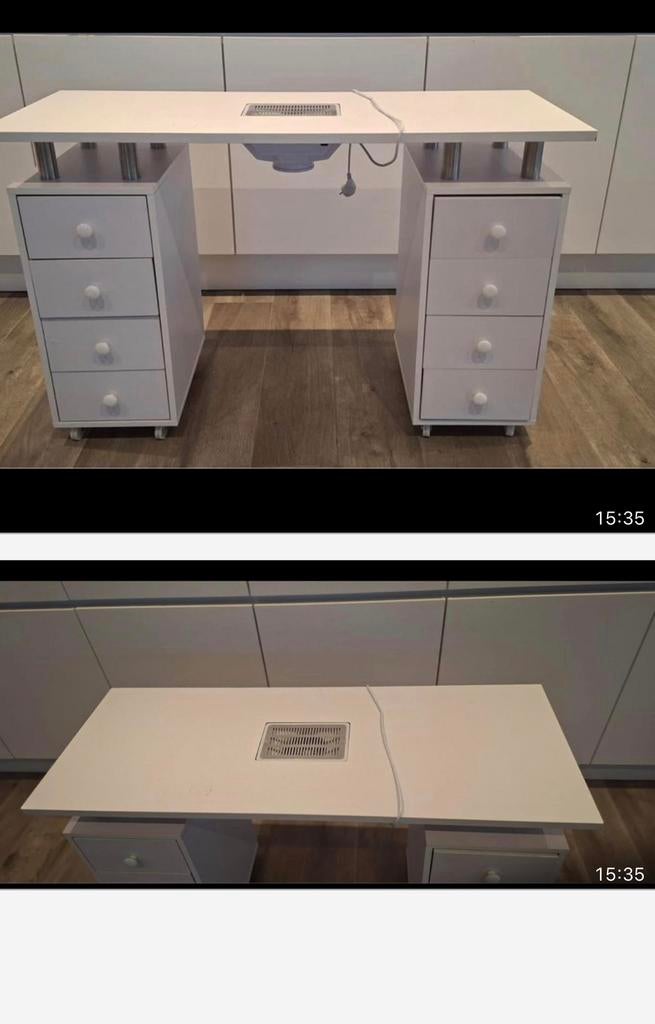 Manicure bureau, Huis en Inrichting, Bureaus, Ophalen, Zo goed als nieuw