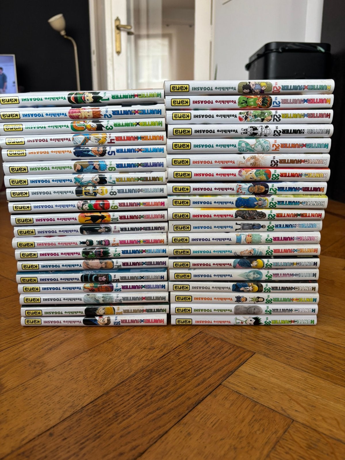 Manga Hunter X Hunter 1-38 intégrale, Livres, Série complète ou Série, Enlèvement ou Envoi, Utilisé