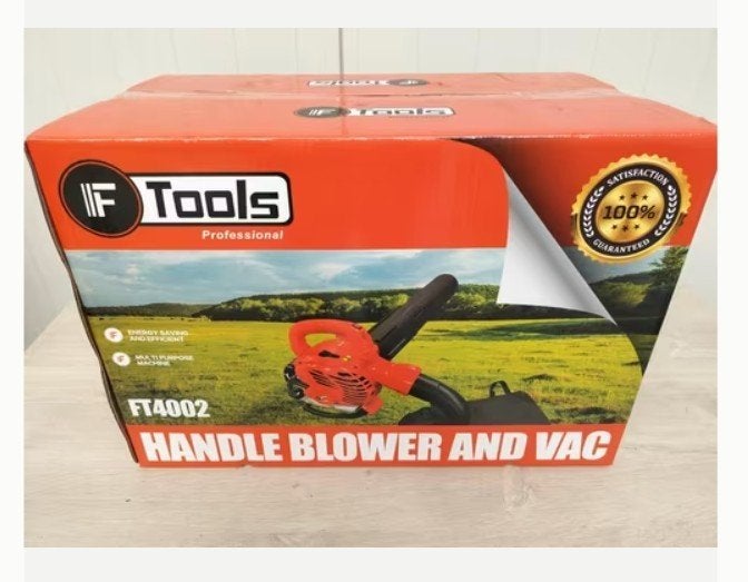 F-tools bladblazer - zuiger met opvangzak 25,4CC. Nieuw!!, Ophalen, Benzine, Met opvangzak, Handgedragen