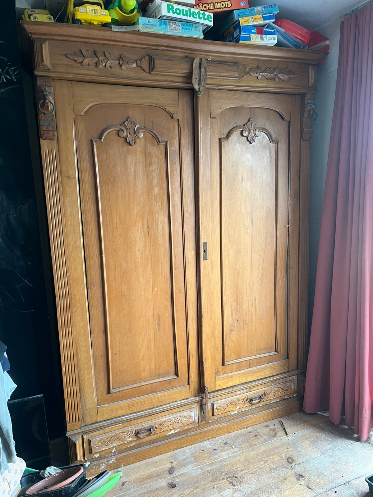Armoire, Enlèvement