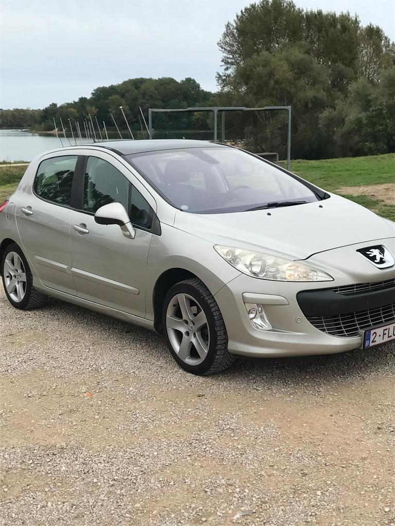 Peugeot 308 1.6 essence 2008 B/J, Autos, Argent ou Gris, Achat, Ordinateur de bord, Boîte manuelle