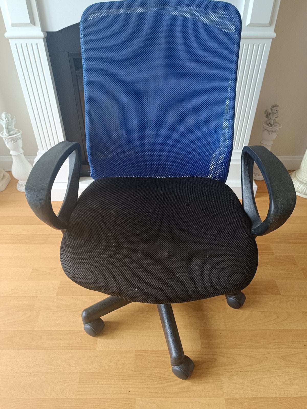 bureau stoel, Maison & Meubles, Chaises de bureau, Enlèvement, Utilisé, Bleu, Chaise de bureau