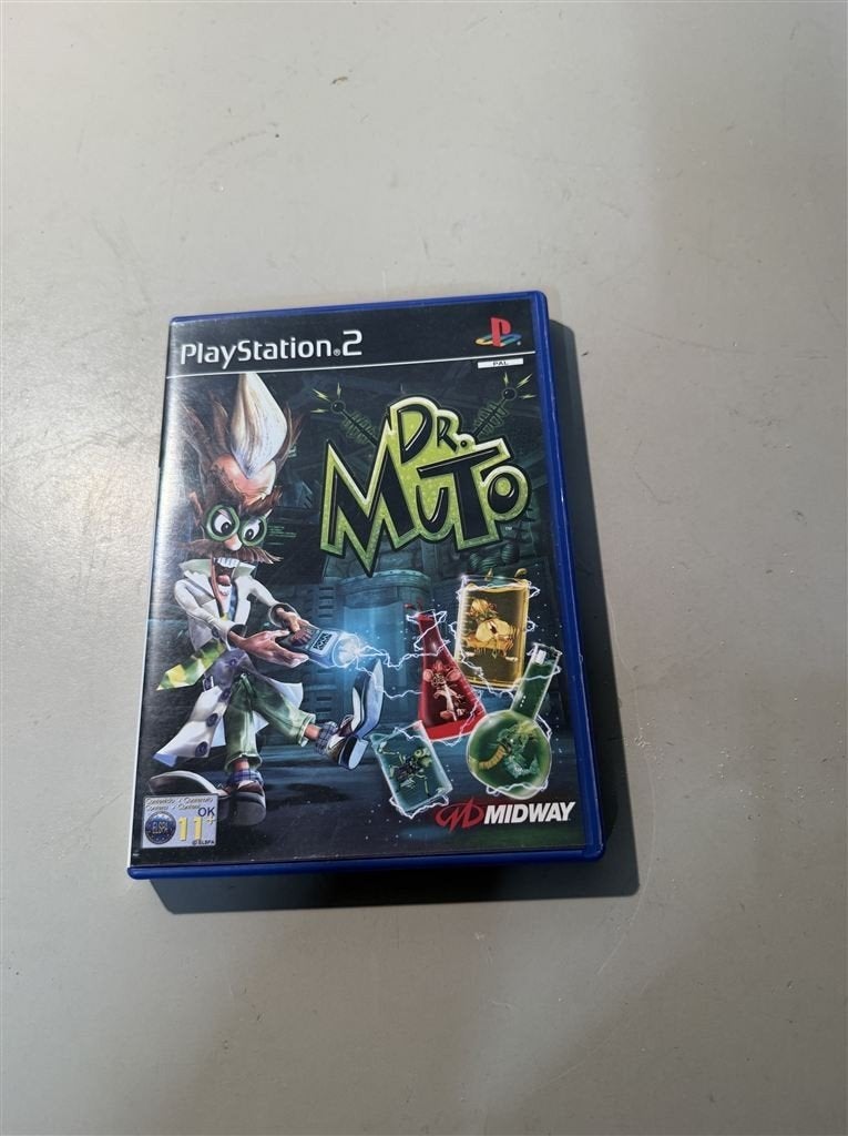 Dr Muto PS2 Game - Compleet & In Goede Staat, Games en Spelcomputers, Ophalen of Verzenden, Zo goed als nieuw