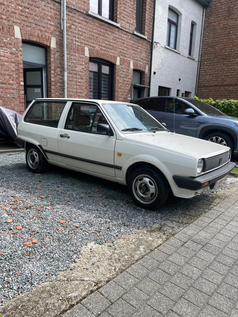 Vw polo zeer lage km stand ! Zeer goede staat, Auto's, Voorwielaandrijving, Stof, Volkswagen, Wit