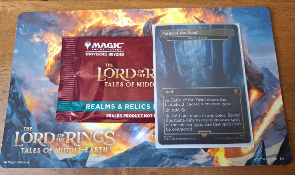 Cavern of Souls - Paths of the dead MTG LOTR M 0362, Ophalen, Nieuw, Losse kaart, Foil
