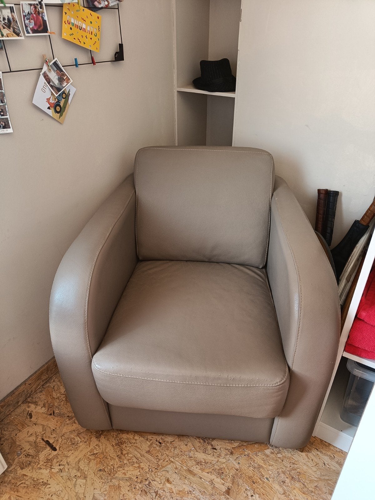 2 mooie sofa's, Ophalen, Gebruikt, 75 tot 100 cm, Leer