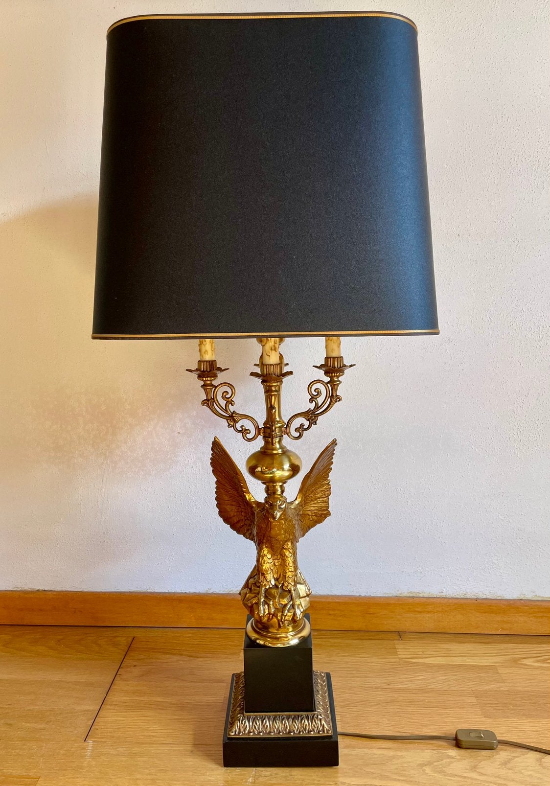 Lampe de table vintage de Deknudt, Envoi, Comme neuf, Vintage