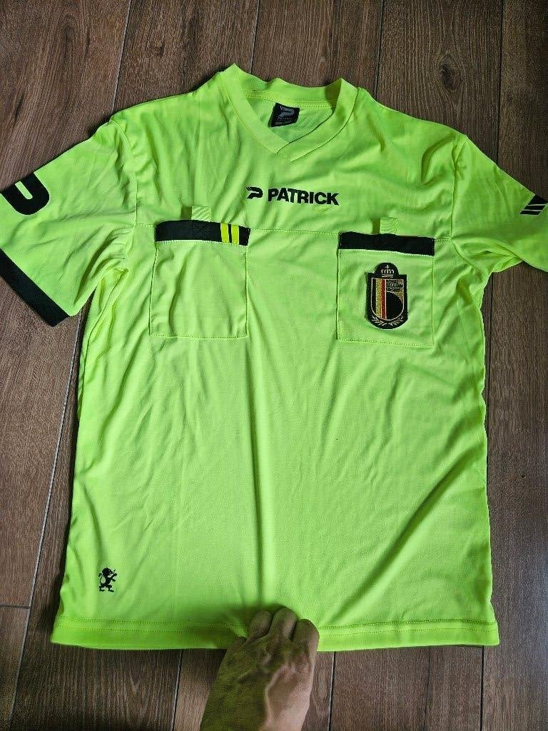 scheidsrechter truitje fluo geel, Taille S, Enlèvement, Comme neuf, Maillot