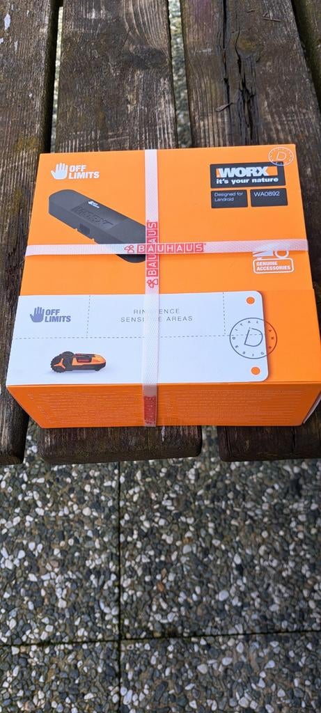 Worx landroid out off limits module, Enlèvement