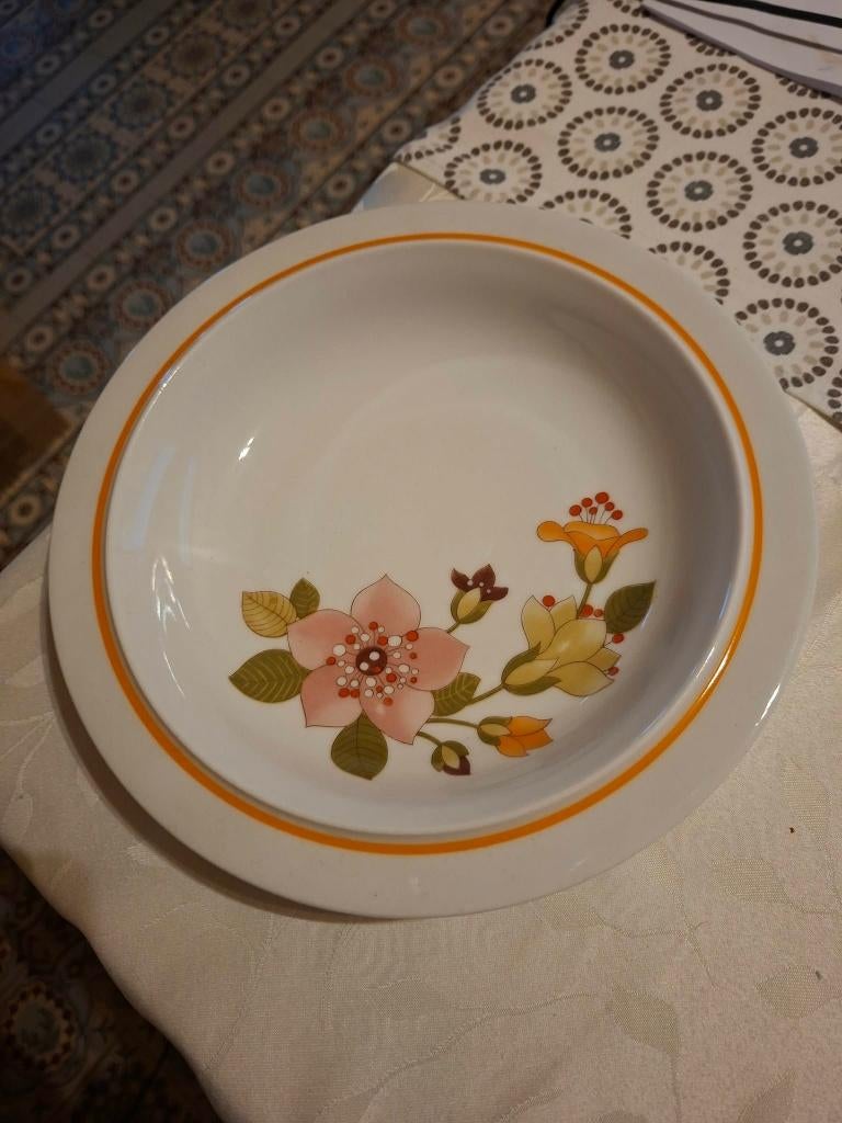 Vintage soepbord / Scherzer Bavaria, Antiquités & Art, Antiquités | Services (vaisselle) pièces, Enlèvement ou Envoi