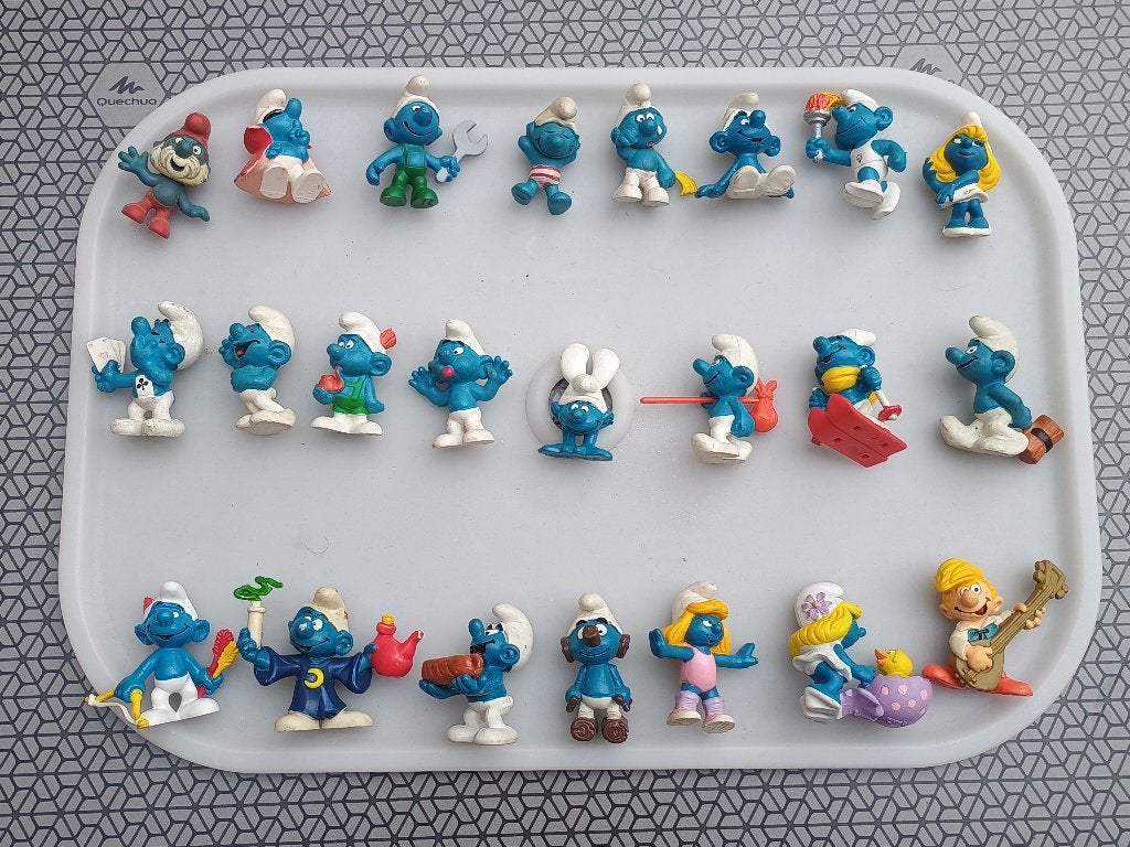 Différents Schtroumpfs Schleich à 4,50€, Collections, Schtroumpfs, Utilisé, Poupée, Figurine ou Peluche, Autres Schtroumpfs, Enlèvement ou Envoi
