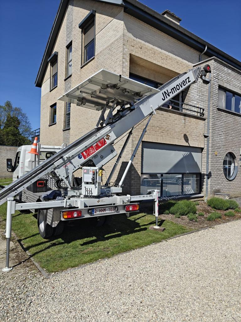 Ladderlift/verhuislift/verhuisfirma, Service d'emballage
