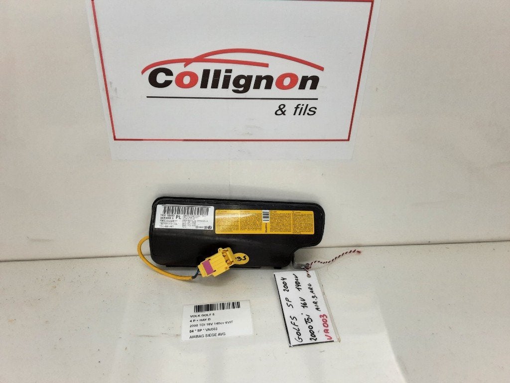 STOEL AIRBAG LINKS VOOR Volkswagen Golf V (1K1) (1K4880441), Auto-onderdelen, Gebruikt, Volkswagen, Mevr. I. Hauben, Rue de l'Espoir 34 34
4030  GRIVEGNÉE, BE