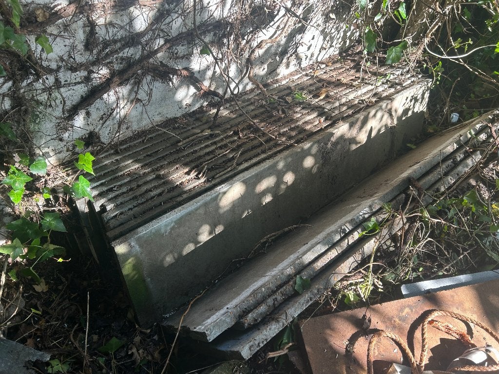 Betonplaten 200 cm x 30 cm x 3,5 cm, grijs, Jardin & Terrasse, Palissades, Enlèvement
