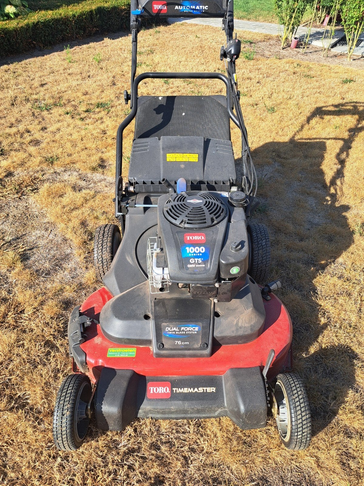 toro grasmaaier extra breed, Ophalen, Cirkelmaaier, Elektrische starter, Zo goed als nieuw