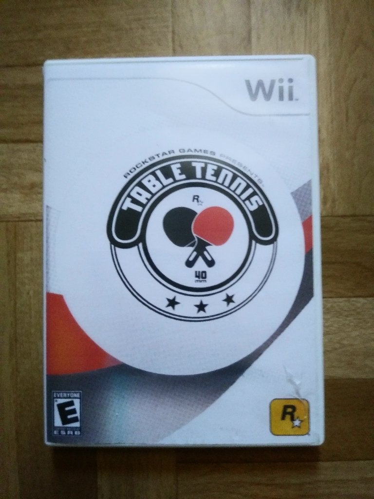 Table tennis voor Wii of Wii U, 2 spelers, Ophalen of Verzenden, Zo goed als nieuw, Eén computer