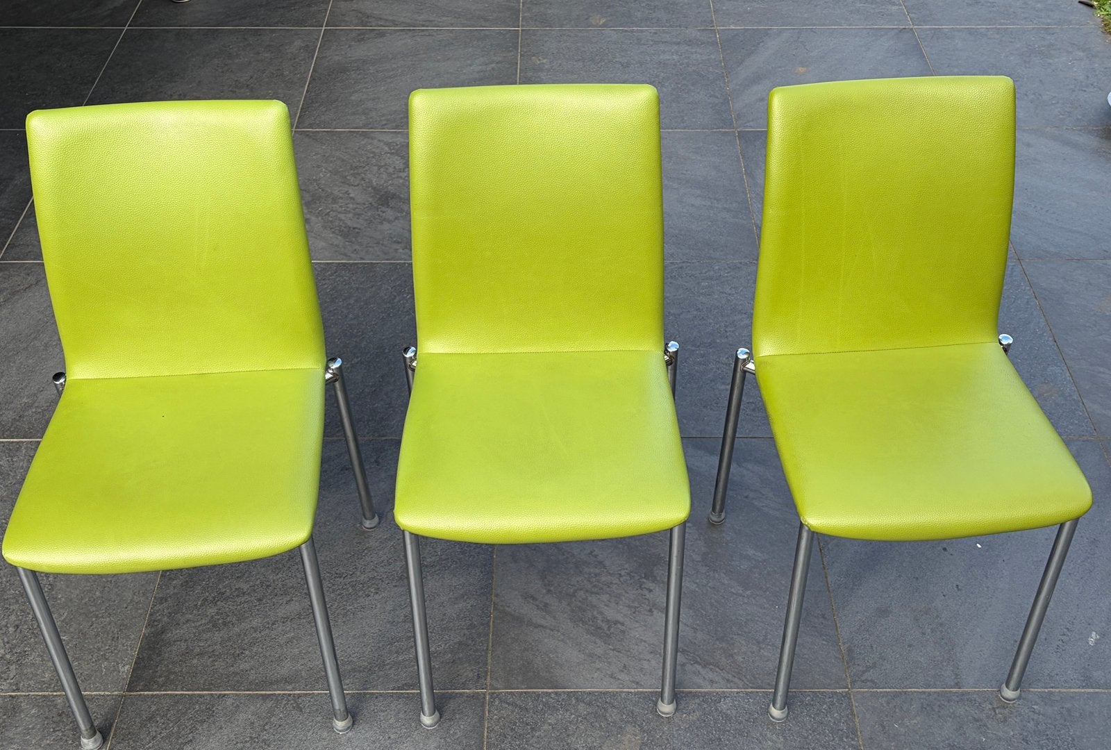 3 keukenstoelen, Huis en Inrichting, Ophalen, Overige kleuren, Drie, Modern