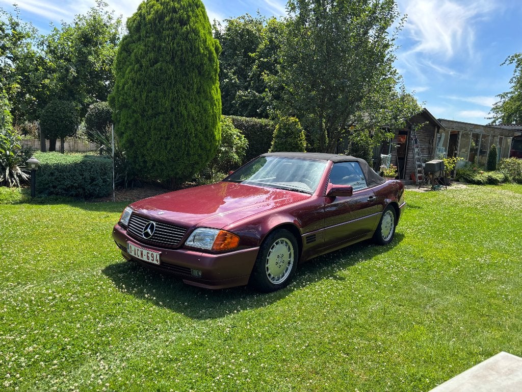 Mercedes R129 300sl 24v, Autos, Mercedes-Benz, Cuir, Achat, Cabriolet, Autres couleurs
