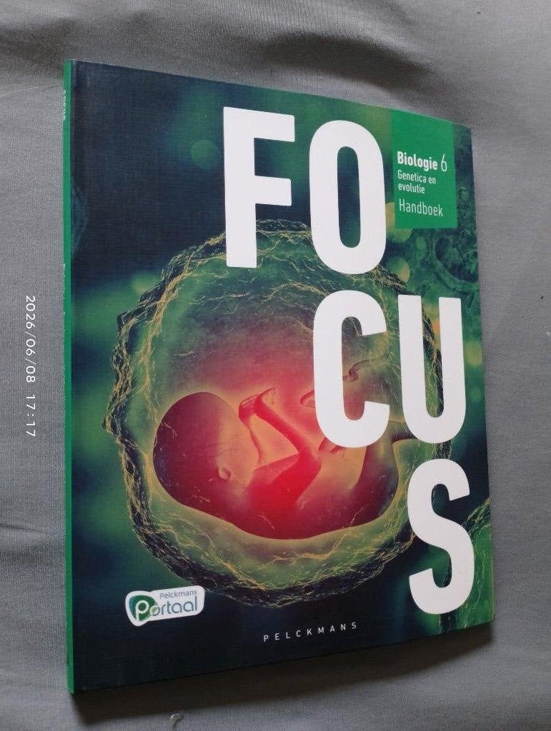 focus biologie 6, isbn voir photo, génétique et évolution, Livres, Enlèvement ou Envoi, Biologie, Comme neuf, Secondaire