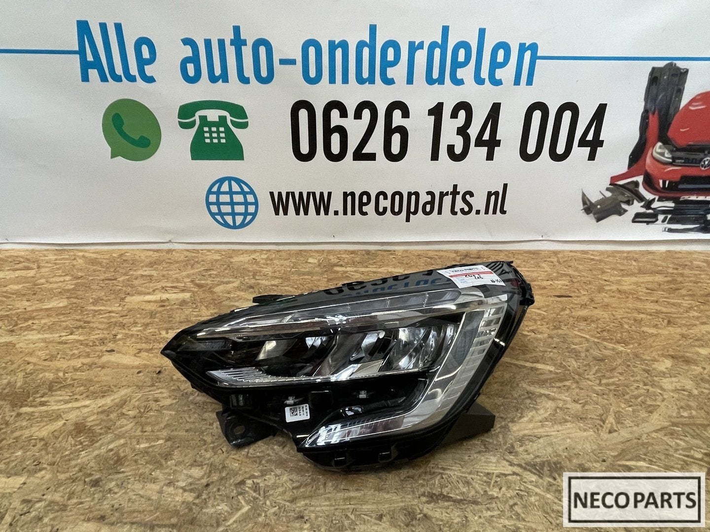 RENAULT CLIO 5 VOL LED KOPLAMP LINKS COMPLEET 260604183R, Gebruikt, -, Renault, -