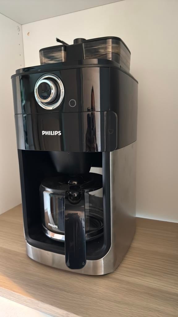 Philips HD7769 Grind & Brew, Elektronische apparatuur, Koffiezetapparaten, Ophalen, Zo goed als nieuw, Gemalen koffie