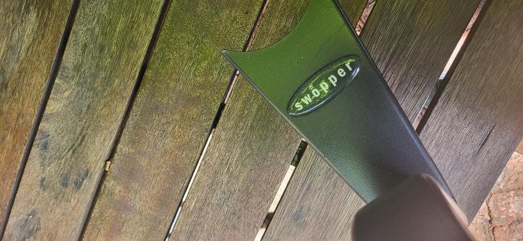 SWOPPER rugleuning, Ophalen, Zwart, Zo goed als nieuw, Bureaustoel