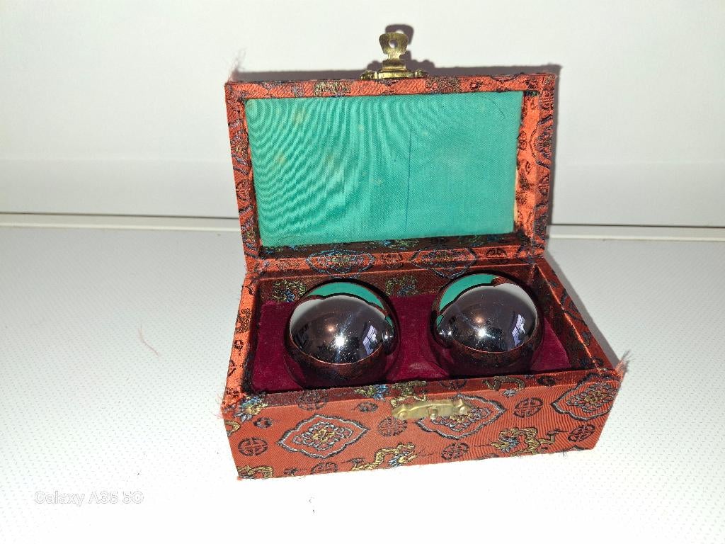 Chinese QI GONG ontspanningsballen, Ophalen of Verzenden, Zo goed als nieuw