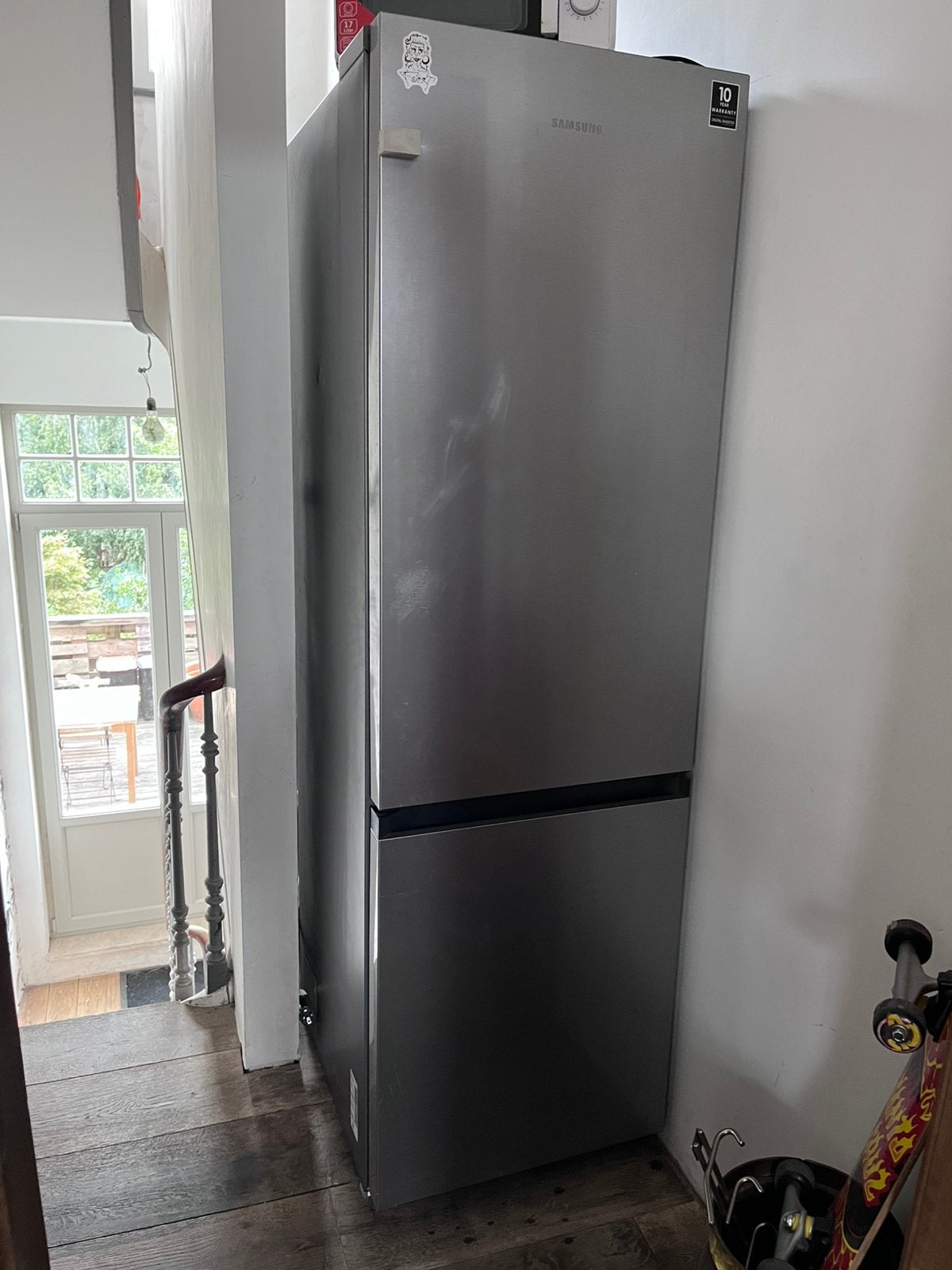 Samsung frigo met diepvries, Ophalen, Zo goed als nieuw, Met vriesvak