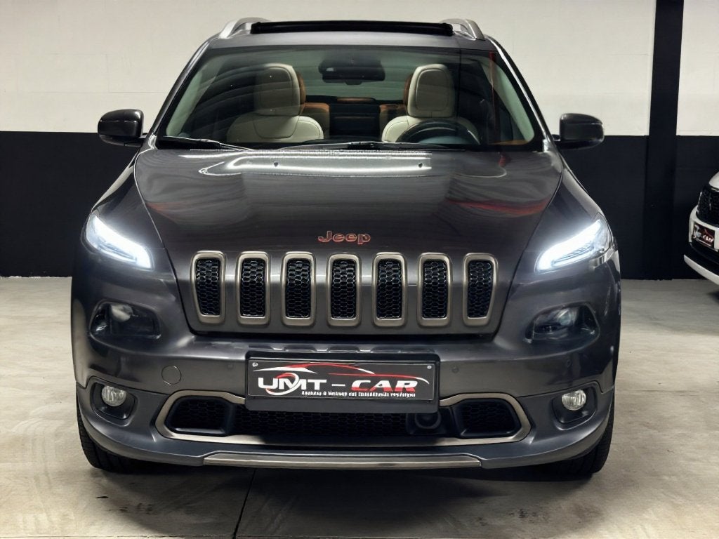 JEEP CHEROCKEE 2.2 MJD 4WD 037.000KM!-FULL OPTIONS✅, Autos, Jeep, Cuir, Argent ou Gris, Achat, Garantie prolongée