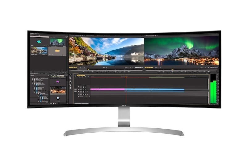 LG UltraWide 34UC99-W, Computers en Software, Ophalen, Full HD, Zo goed als nieuw, Kantelbaar