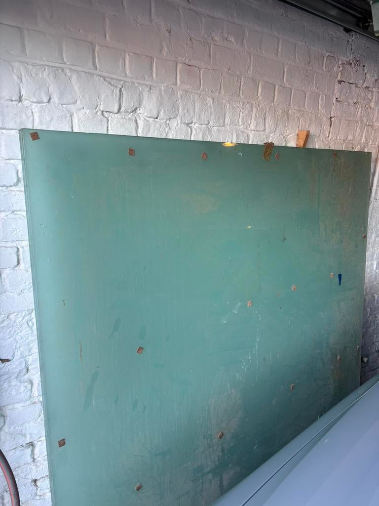 Verre, Bricolage & Construction, Plaques & Panneaux, Enlèvement, Utilisé, Autres matériaux