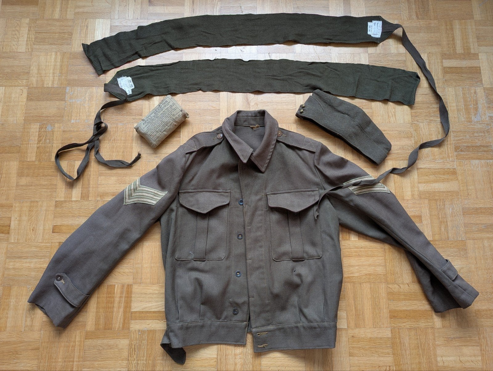 Ensemble lot Battledress Australie ww2, Collections, Objets militaires | Général, Enlèvement ou Envoi, Armée de terre, Vêtements ou Chaussures