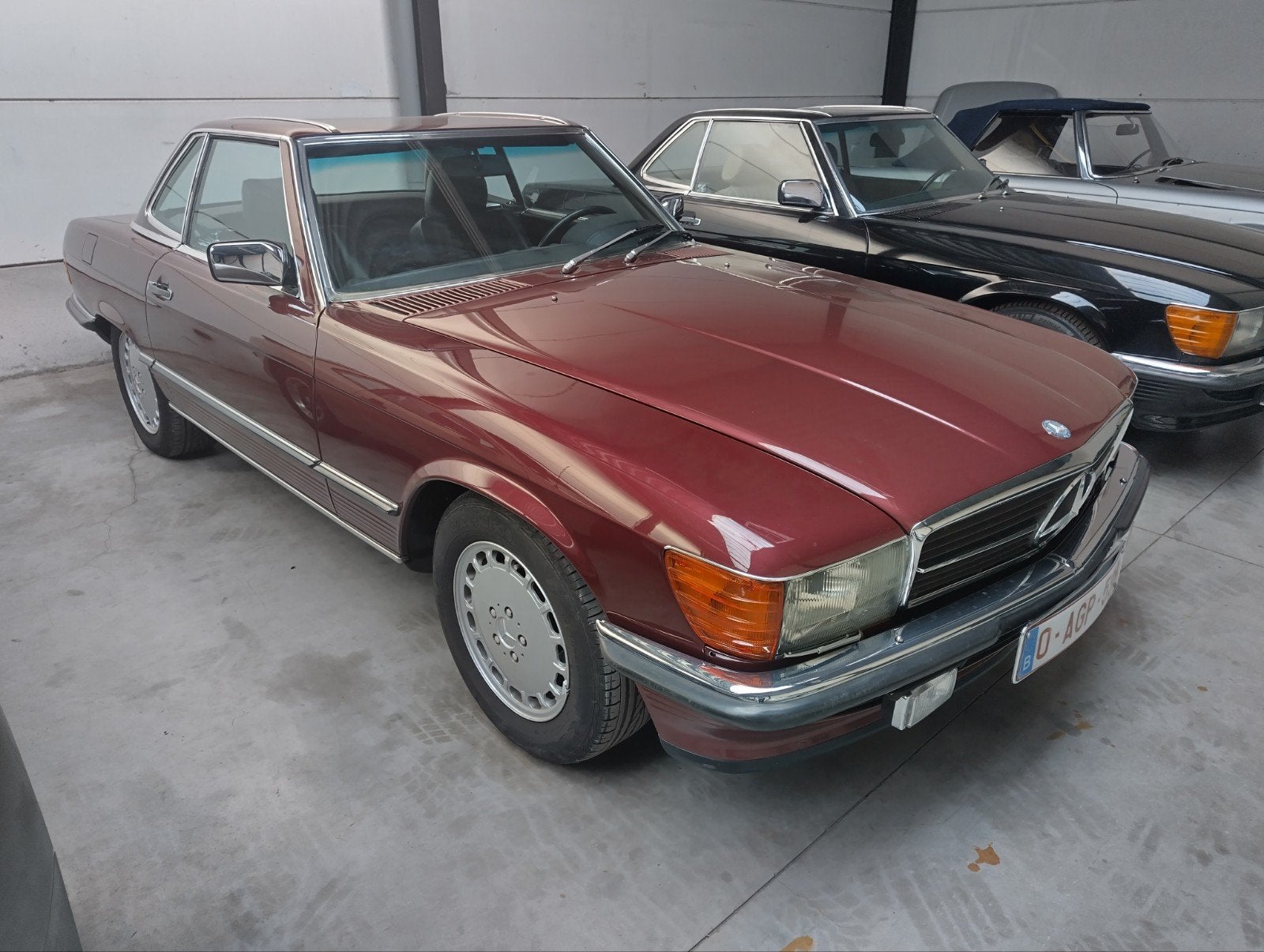 MERCEDES 420SL W107 1987  4 PLACES EUROPENNE, Cuir, Achat, Cabriolet, Système audio