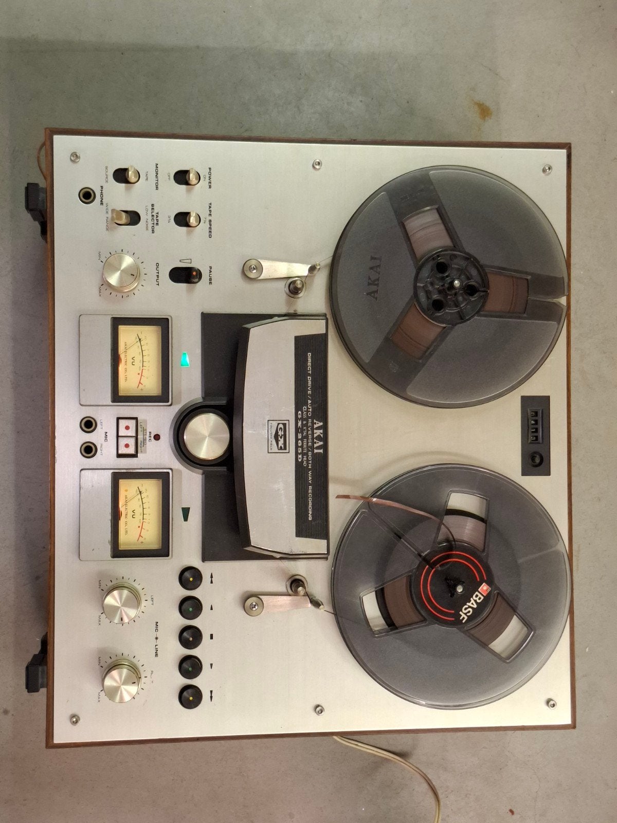 Akai gx-265d bandrecorder, TV, Hi-fi & Vidéo, Enregistreurs audio, Enlèvement ou Envoi