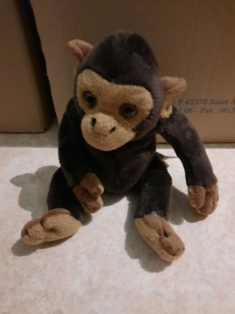 nieuwe disney knuffel tarzan aapje van de jungle book, Ophalen of Verzenden, Nieuw, Knuffel